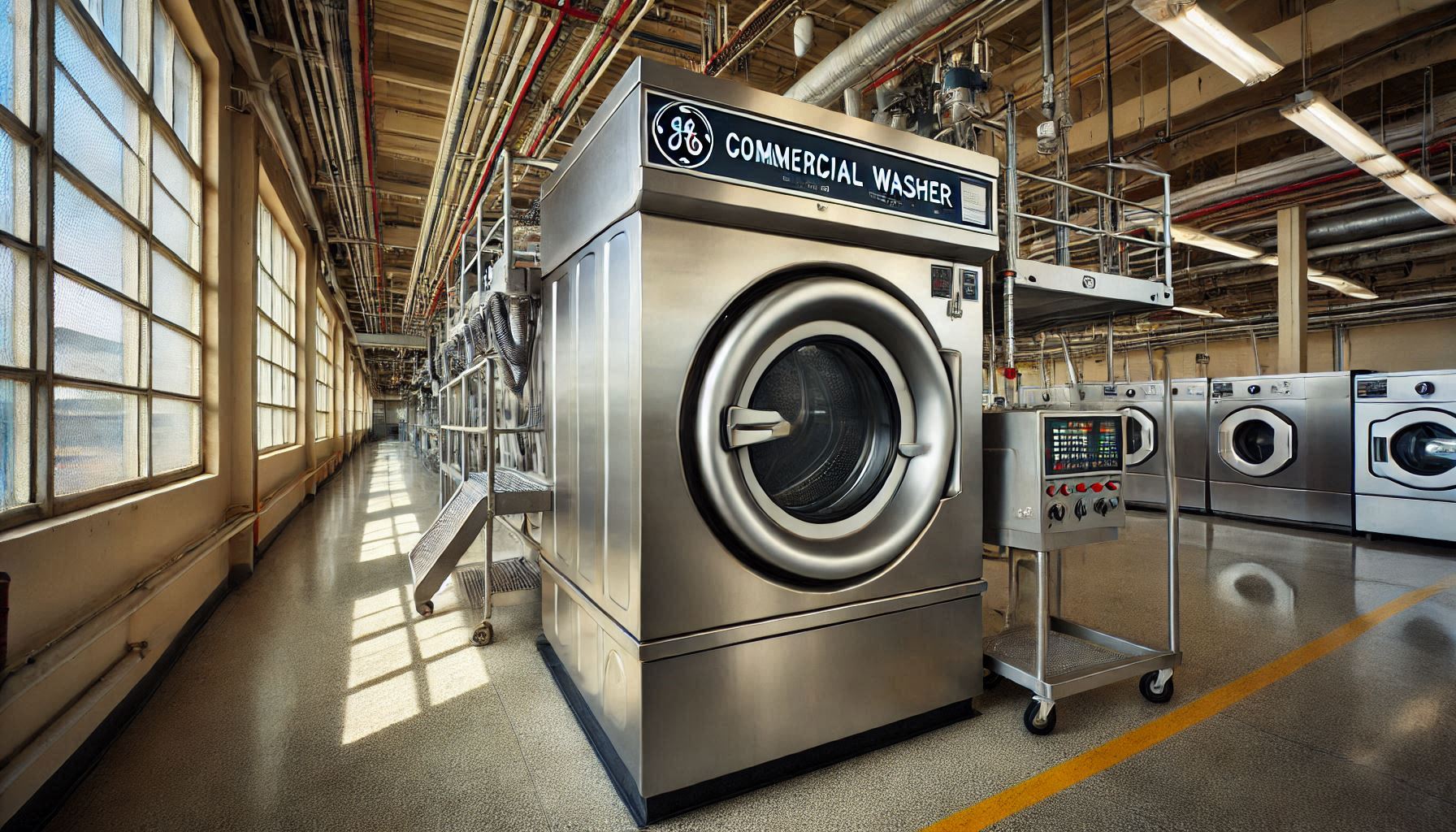 GE Commercial Washer: Built for Heavy-Duty Cleaning