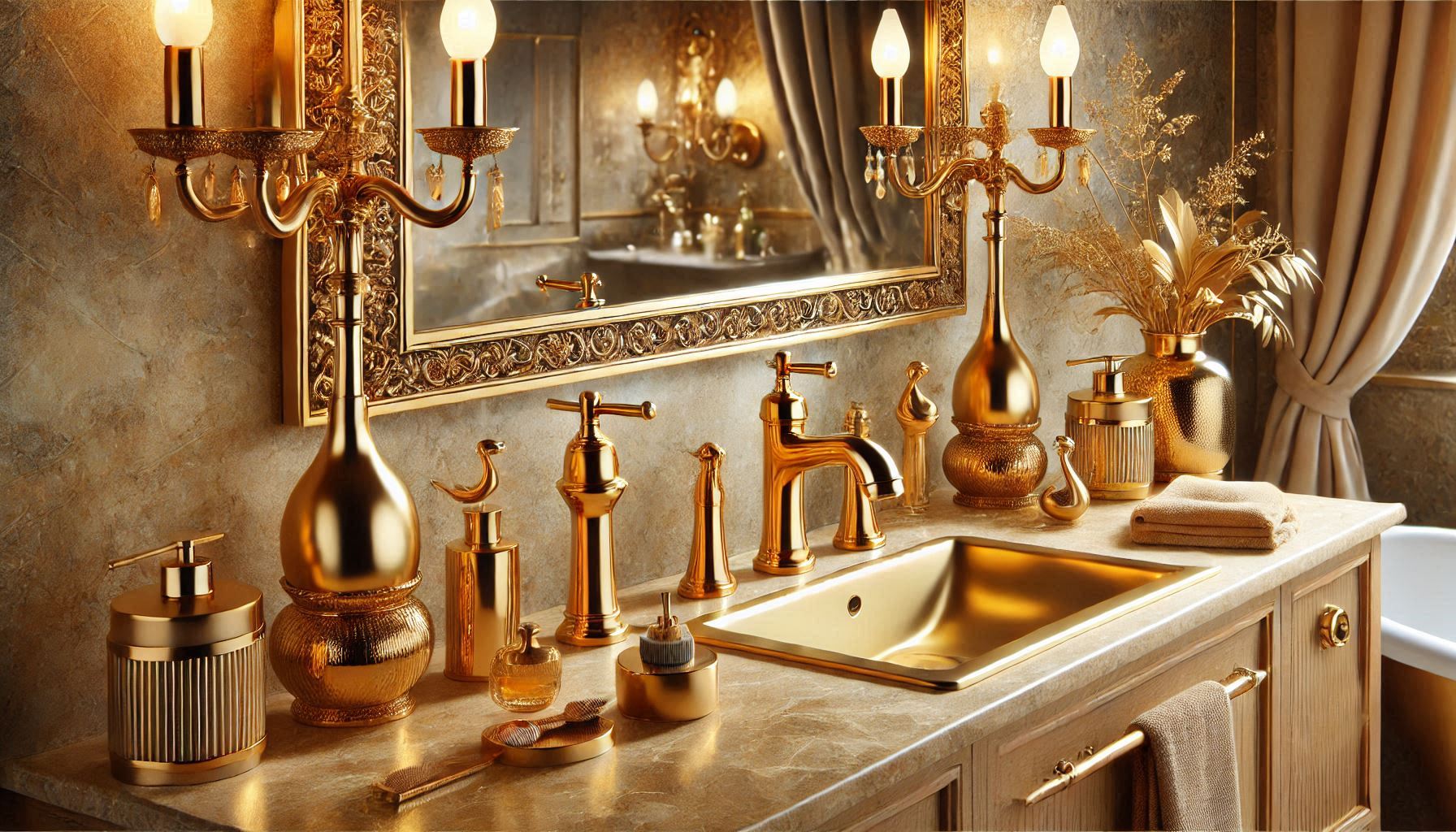 Gold Bathroom Faucets: Elevate Your Bathroom with Style & Elegance!