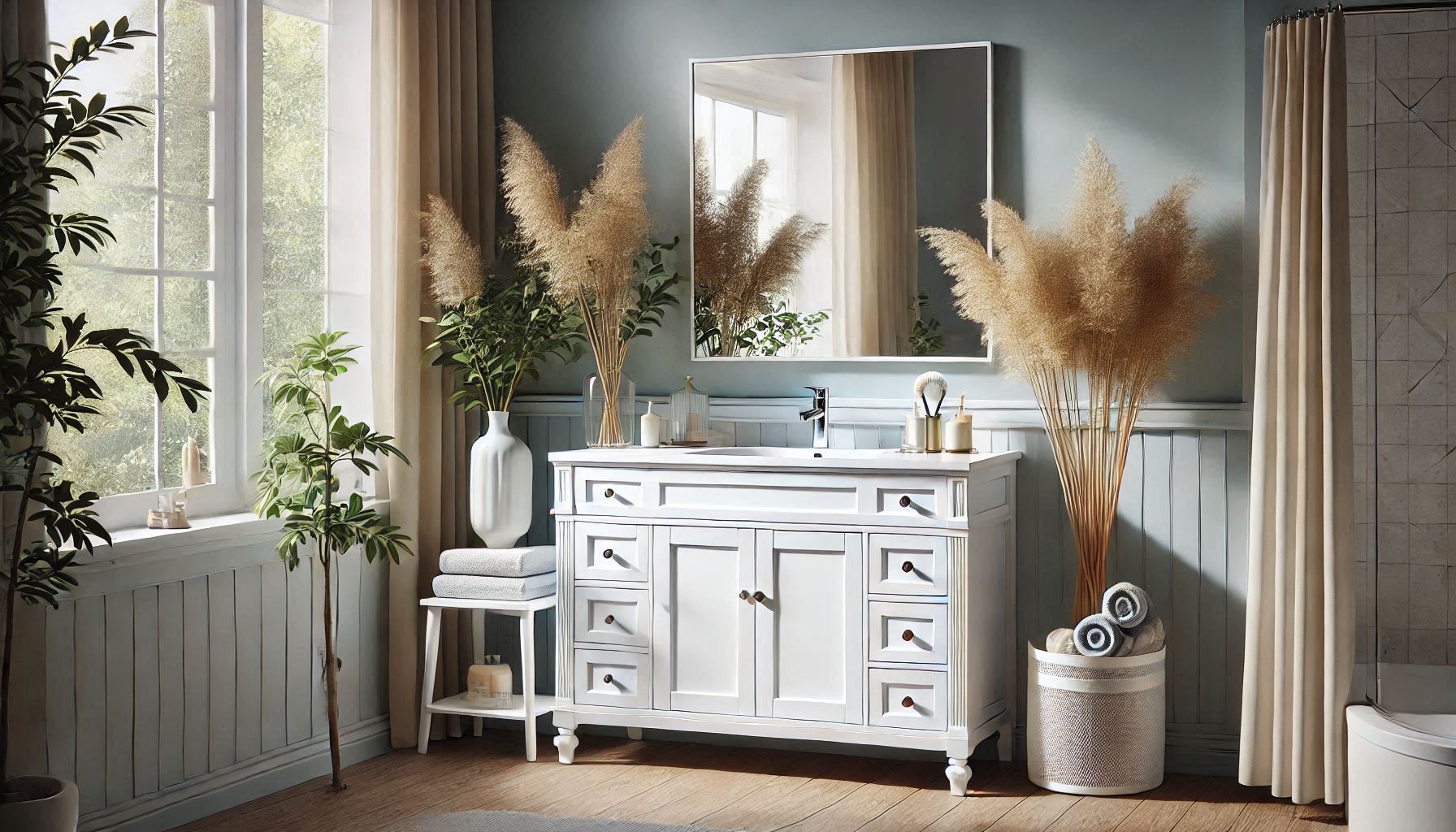 White Bath Vanity 30 Inch: Style & Function in One